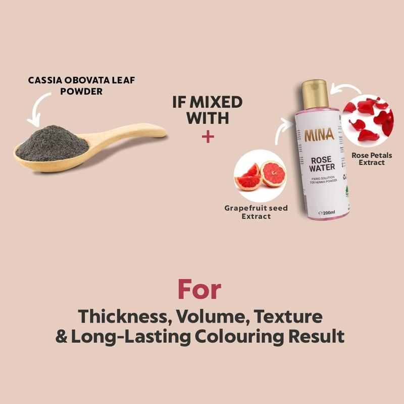 Dark Brown Powder | Natural Spot Coloring Brow Tinting Kit with Brush | Water & Smudge Proof, Instant Brow Dye, 100% Gray Coverage