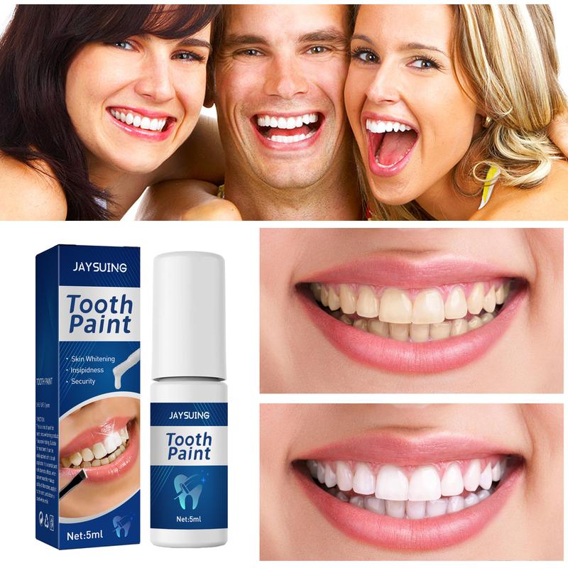 Jaysuing Teeth Whitening Paint, Removing Stains And Stains For Yellow Teeth Brightening Teeth Dental Cleaning And Beauty Paint For Jaysuing Teeth