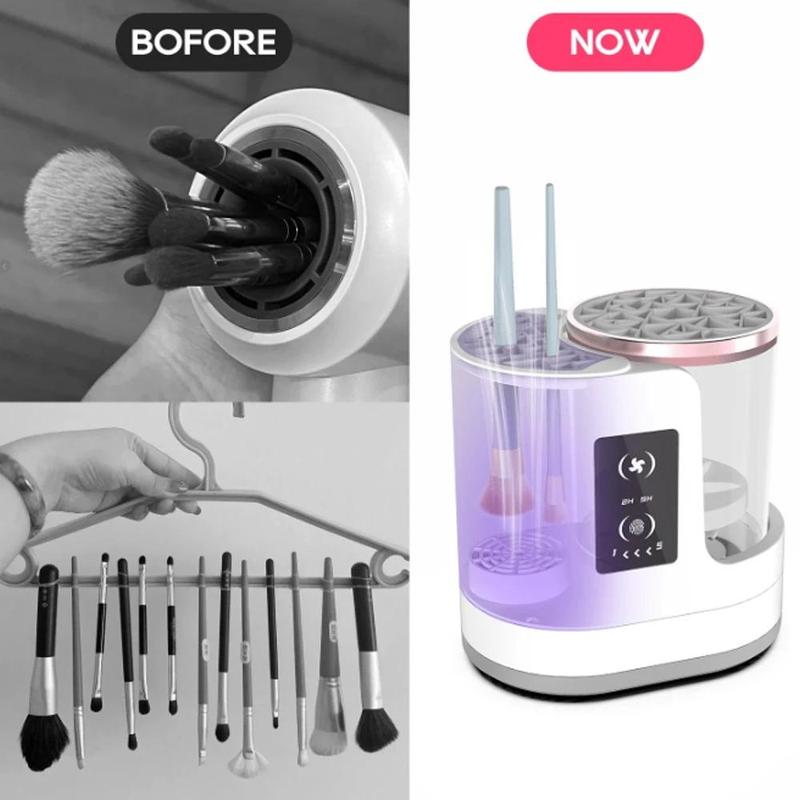 Electric Makeup Brush Cleaner, Rechargeable Makeup Brushes Cleaning Tool, Automatic Makeup Brush Cleaning Stand Tool