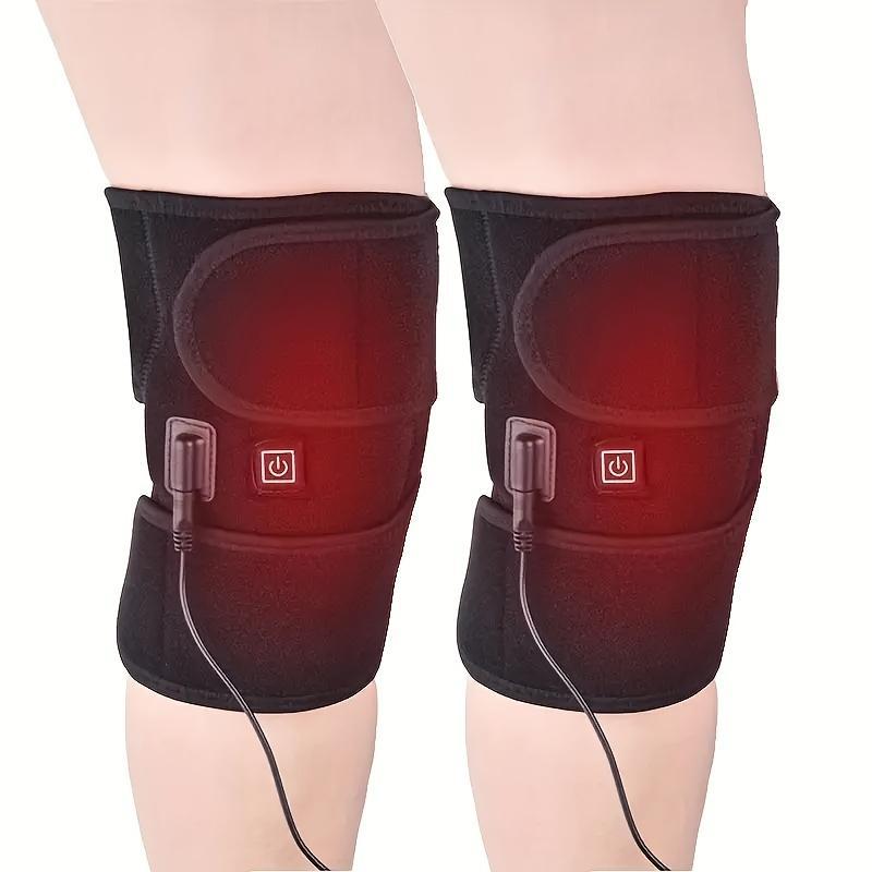 Electric Heated Knee Massager, 1 Count USB Rechargeable Knee Warmer, Knee Massage Tool for Women & Men, Personal Care Appliances