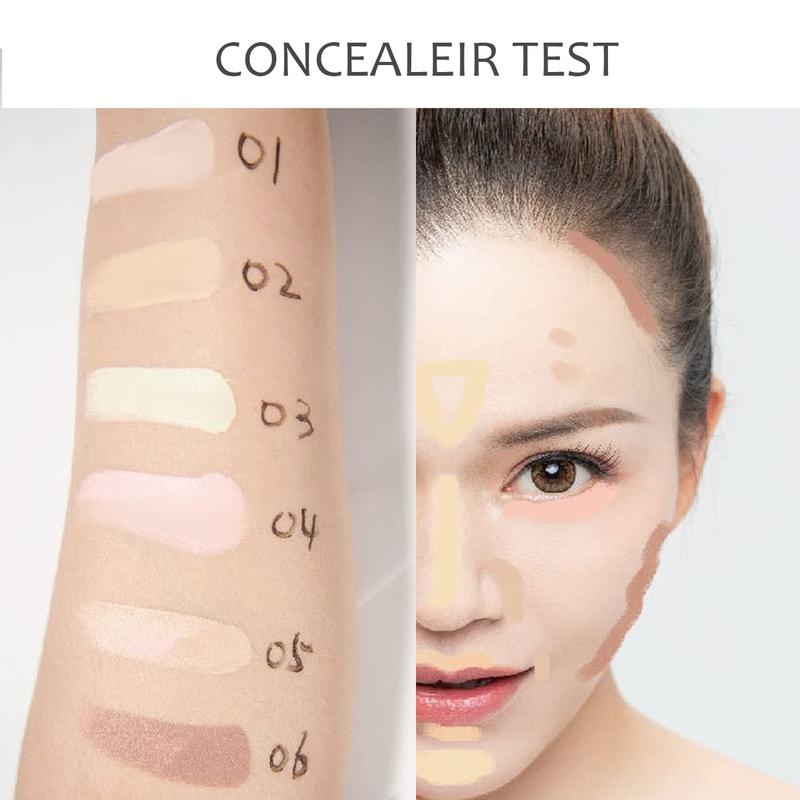 Cosmetic 6-in-1 Concealer Palette (2#) - Professional Flawless Look!