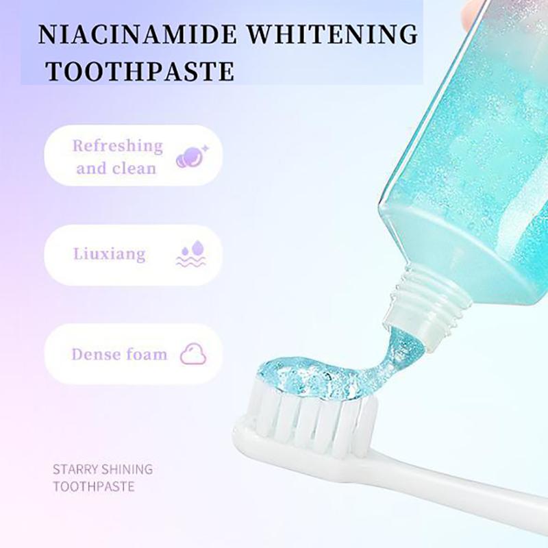 2PCS Niacinamide Intensive Whitening Toothpaste Mint Coffee Daily Evening Daily Evening Gentle Gift Cleansing Daily Evening