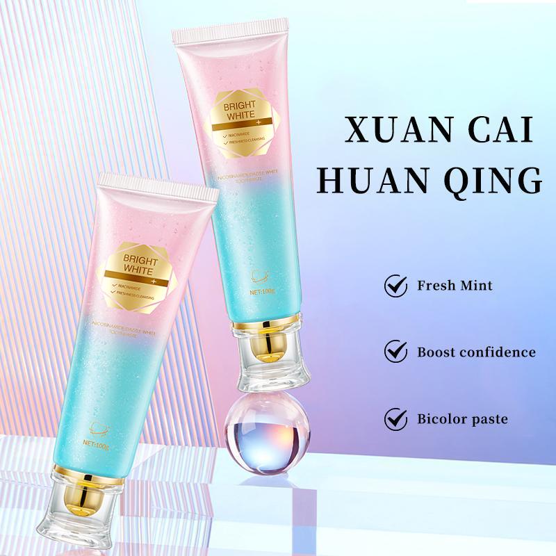 2PCS Niacinamide Intensive Whitening Toothpaste Mint Coffee Daily Evening Daily Evening Gentle Gift Cleansing Daily Evening