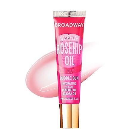 Ruby Kisses Broadway Lip Gloss Vita-Lip Tinted Lip Gloss, non sticky formula, long lasting, moisturizing, soothing, glossy lip gloss, coconut oil.