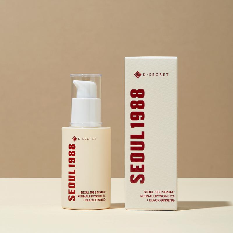 [KSECRET OFFICIAL STORE] SEOUL 1988 SERUM : RETINAL LIPOSOME 2% + BLACK GINSENG 30ml   1.01 fl.oz