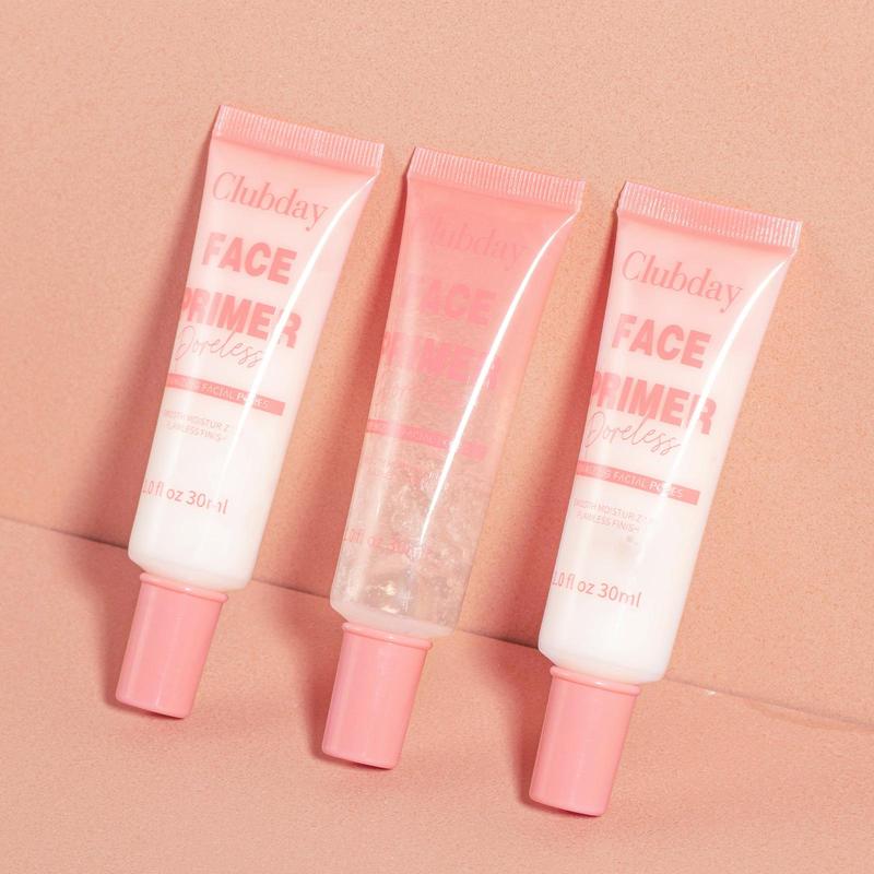 Natural Moisturizing Face Primer, 2 Counts Long Lasting Face Primer, Makeup Primer, Face Makeup Primer, Moisturizing Face Primer, Cosmetic Product