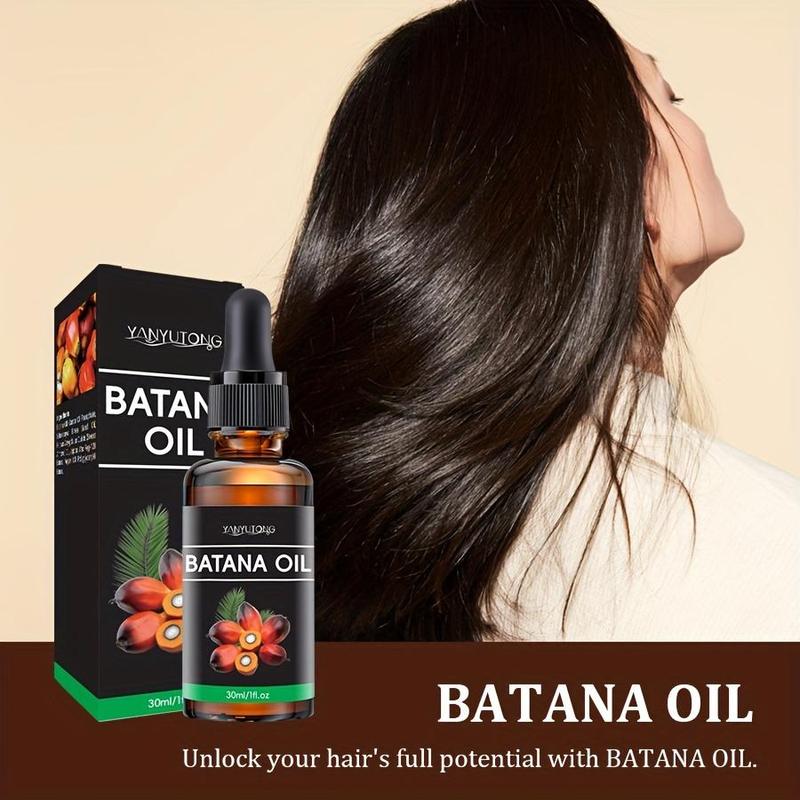 Batana Oil Hair Care Essential Oil, 2 Counts Deep Moisturizing & Smoothing Hair Oil, Hair Care Product for Dry & Damaged Hair