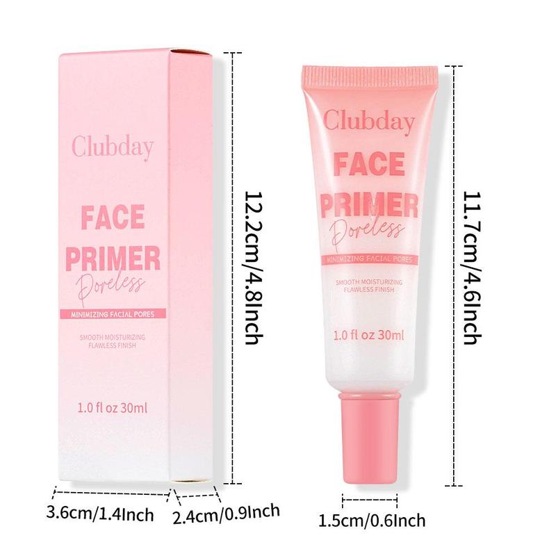 Natural Moisturizing Face Primer, 2 Counts Long Lasting Face Primer, Makeup Primer, Face Makeup Primer, Moisturizing Face Primer, Cosmetic Product