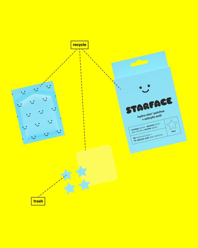 Starface Hydro-Star️ + Salicylic Acid Patches, 32 ct