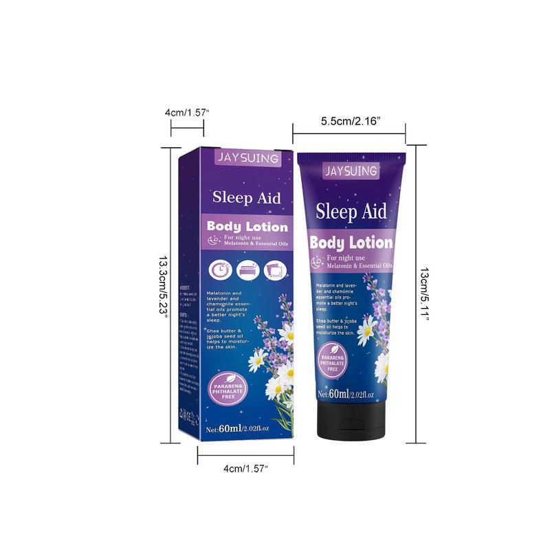 Body Lotion, 1 Count Moisturizing Nourishing & Lightening Body Lotion, Improve Sleep Body Cream for Night Use