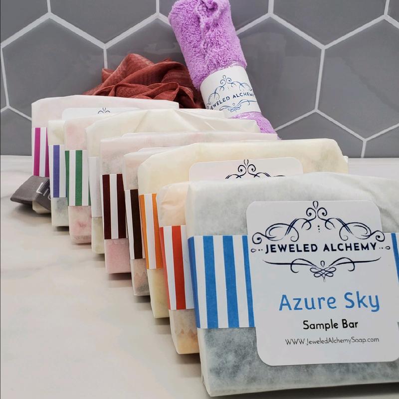 Artisan Soap Sample Set – 9 Luxurious Scents + 2 Free Gifts clean body