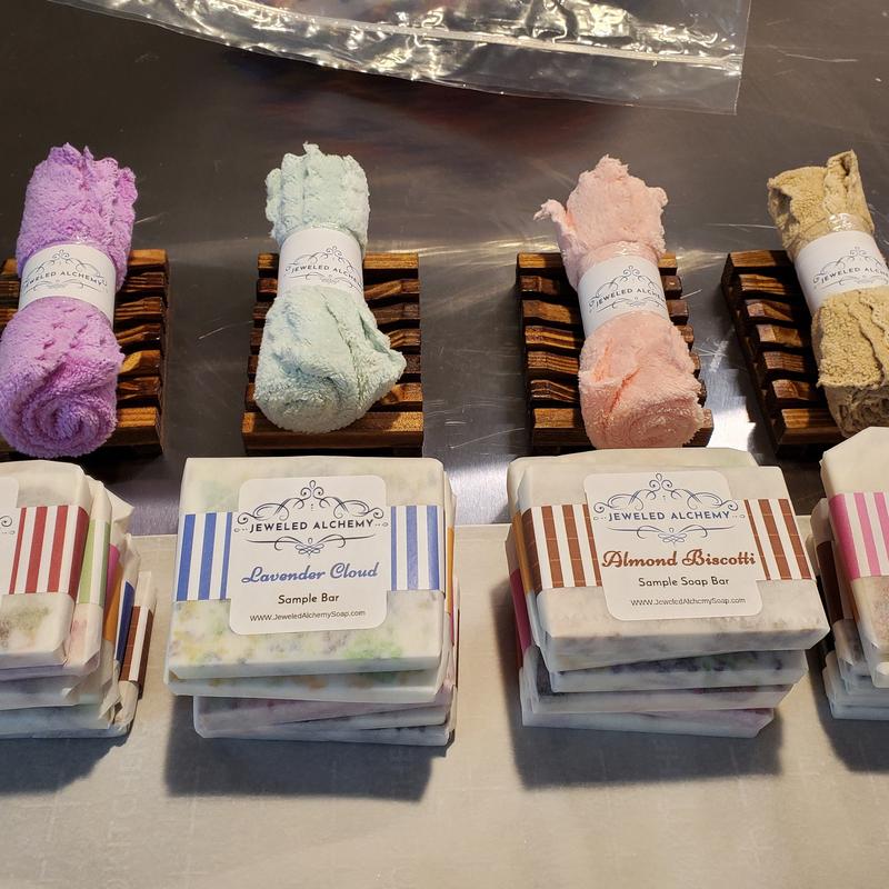 Artisan Soap Sample Set – 9 Luxurious Scents + 2 Free Gifts clean body