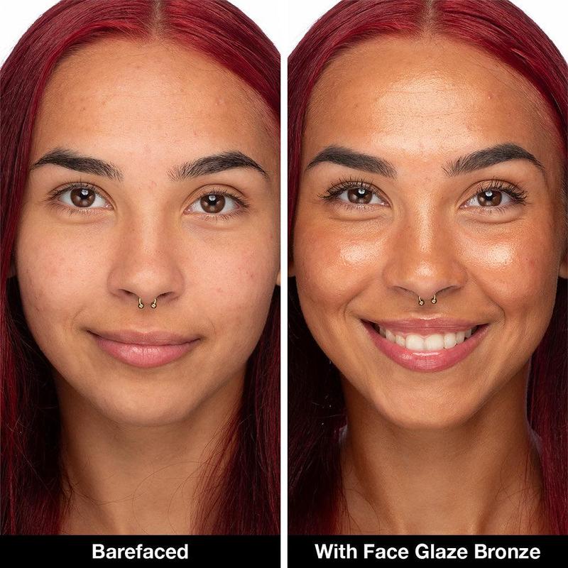 Face Glaze Bronze Bronzing Highlighting Cream Cream Hydrate