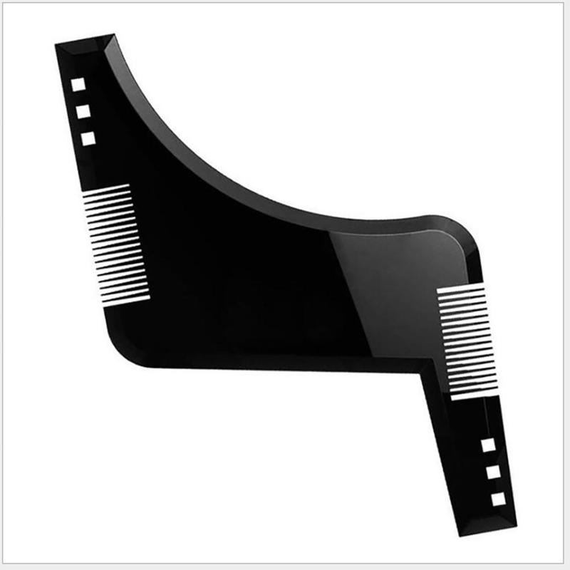 Men's Beard Styling Tool, Multifunctional Beard Comb, Beard Template for Men, Christmas Gift