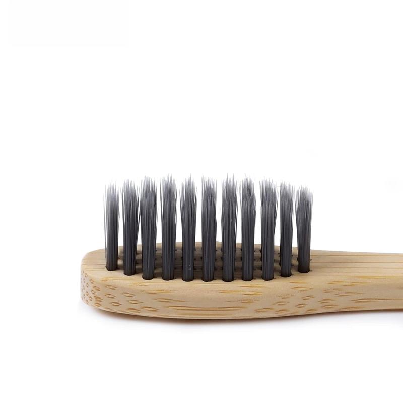 Biodegradable    Charcoal Toothbrushes, FSC Certified and PETA Approved - 12 Count