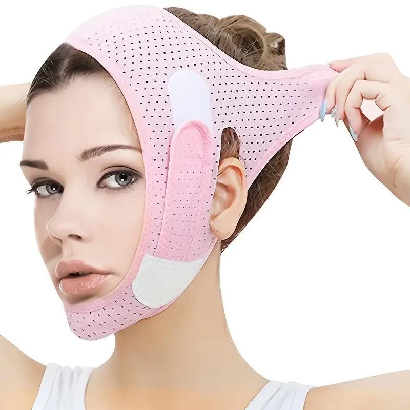 Double Chin Reducer, V-shaped Face Lifting Belt, Professional Skincare Tools for Women