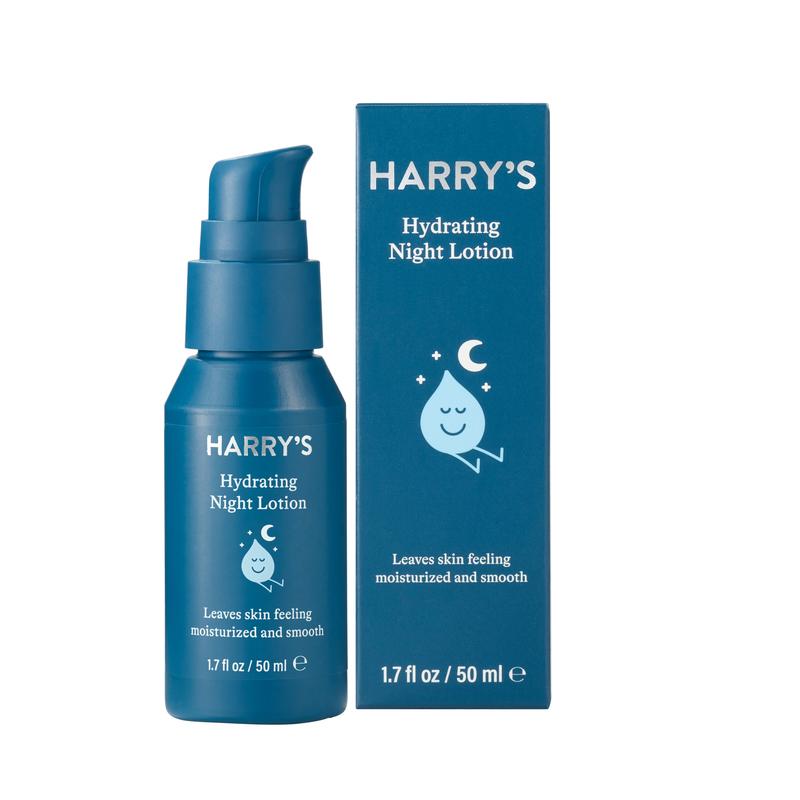 Harry's Hydrating Night Lotion with Non-Greasy Formula | Lightweight, Moisturizer | Hydrating Moisturizing Skincare with Nourishing Jojoba