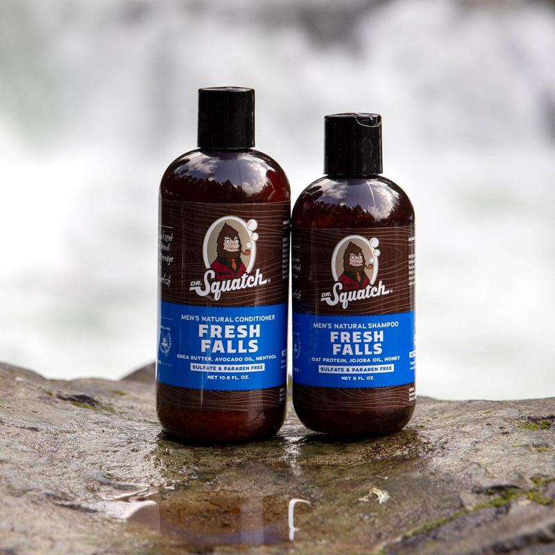 Dr. Squatch - Fresh Falls Hair Care Kit - Hair Care for Men