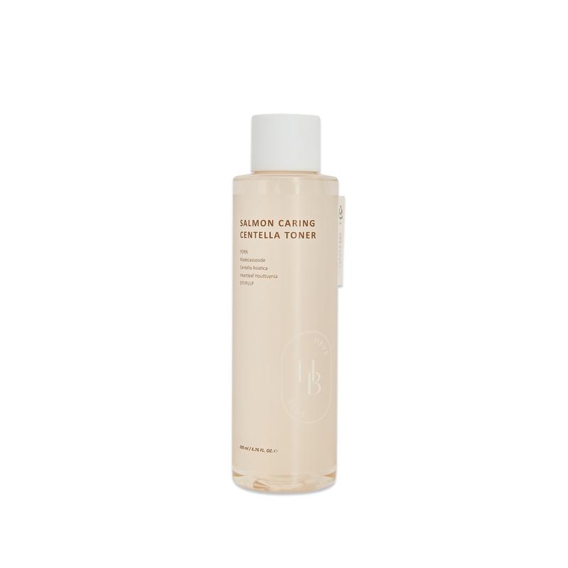 Heveblue Salmon Caring Centella Toner - pH 5.5 Subacid for Moisturizing and Soothing Skin - Moisture