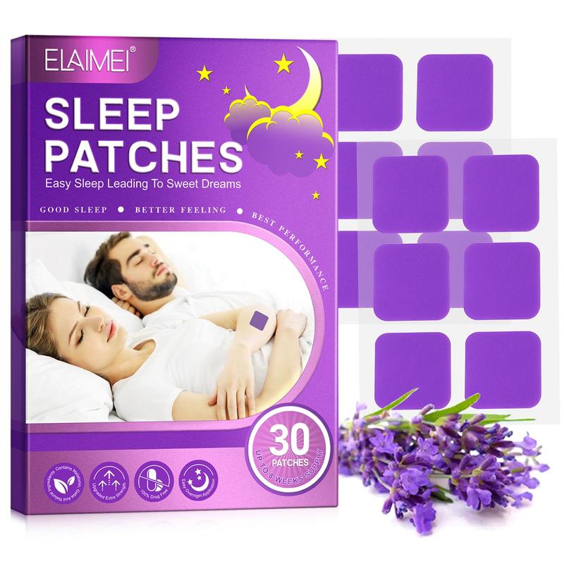 Gentle Sleep Patches, 30pcs box Natural Sleep Aid Patches for Stress Relief, Personal Care Products for Daily Use