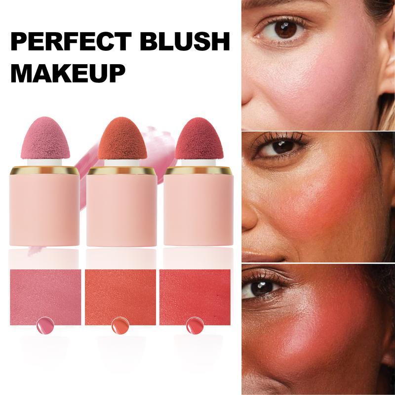 HANDAIYAN Liquid Blush Stick - Long-Lasting Matte Blush for Women and Girls - Easy to Apply, Natural Finish for Daily Makeup and Contouring Cosmetic