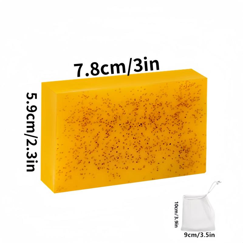 Turmeric & Kojic Acid Brightening Soap, 15pcs set Natural Handmade Face & Body Soap Bar, Gentle Cleanser Soap for Men, Women All Skin Types