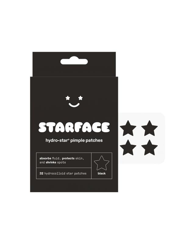 Starface Black Star Pimple Patches, 32 ct