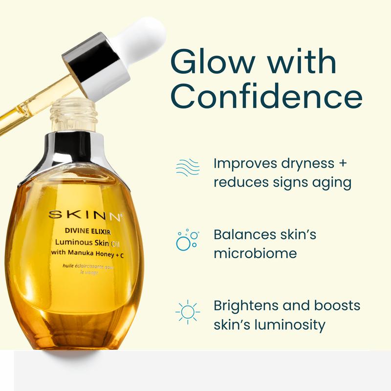 Skinn Cosmetics Divine Elixir Luminous Facial Oil - Serums Skincare