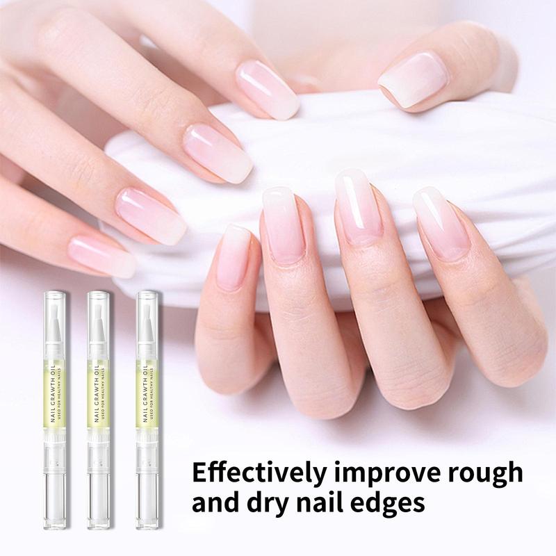 Nail Strengthening Oil, 2 Boxes Nail Care Oil with Vitamin C & Tea Tree Oil Extract, Nail Serum Oil, Nails Care Products for Women & Girls