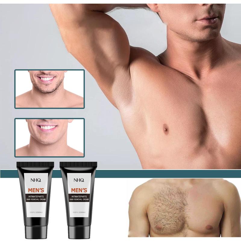 Intimate Private Hair Removal Cream For Men, For Unwanted Male Hair in Private Area, Effective & Painless Depilatory Cream, Suitable For All Skin Types