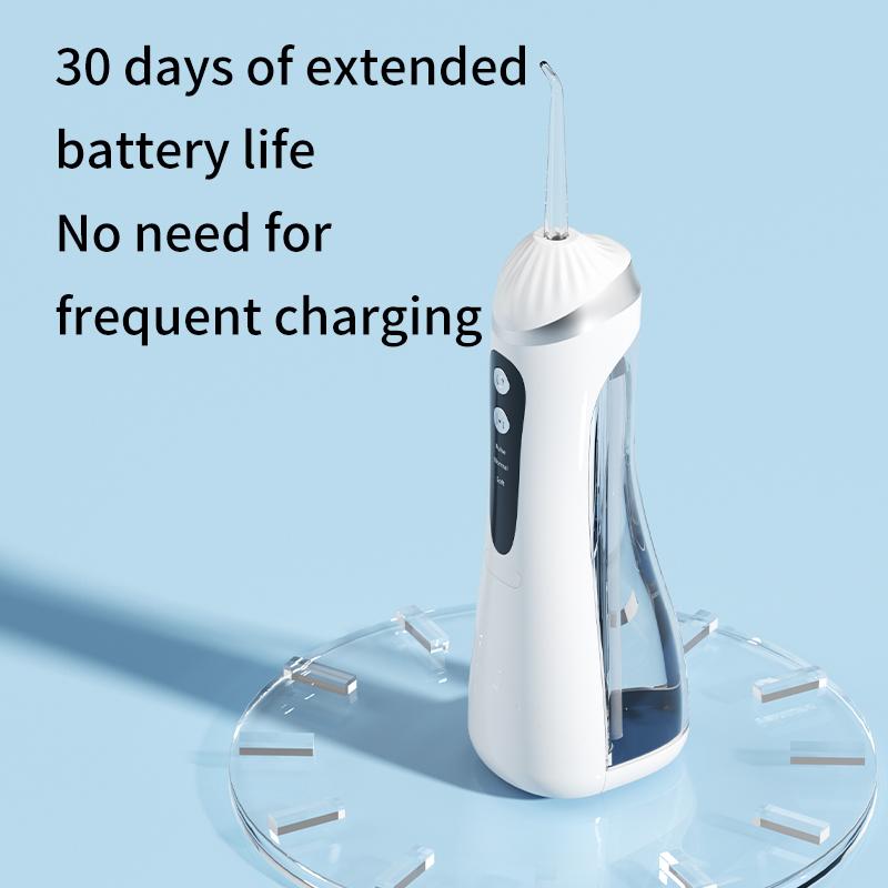 DILIEN Water Dental Flosser Teeth Pick- Cordless Portable 3 Modes Rechargeable Flossers Oral Irrigator- Waterproof ,Travel,Deep Cleaning