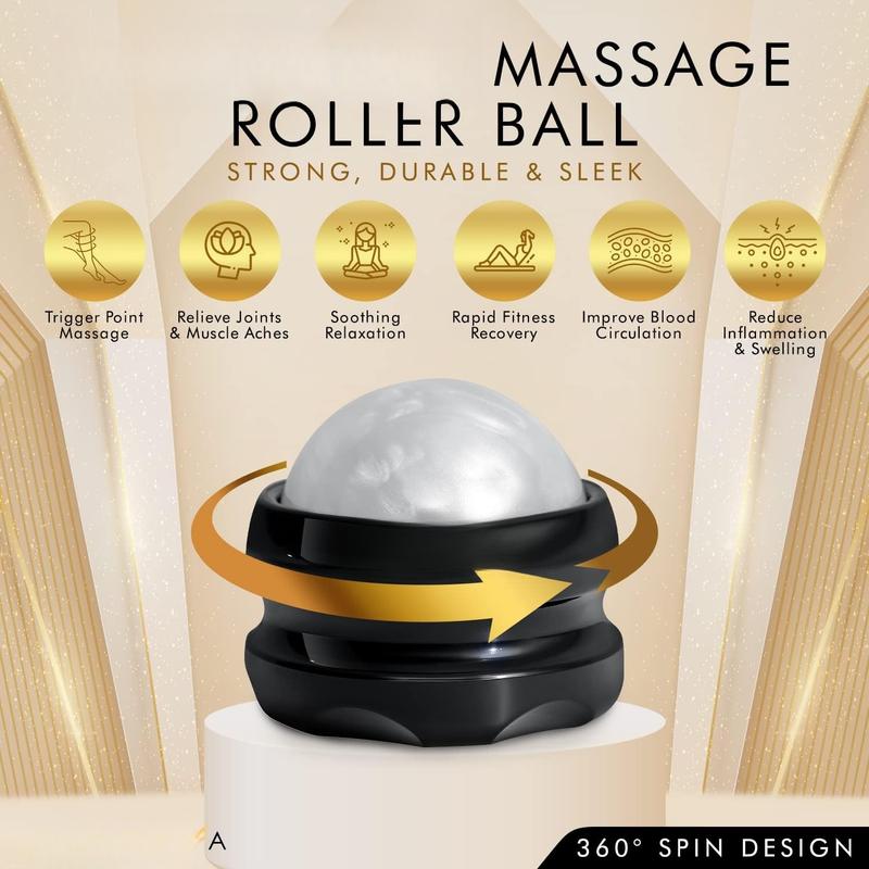 Massage Roller Ball- Soothes , , and Foot. Self, Relaxing, Massage  Tool for Sore, Tired