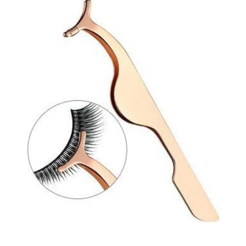 Eyelash application tweezers Makeup Stainless Durable Cosmetic  Steel Stainless Steel