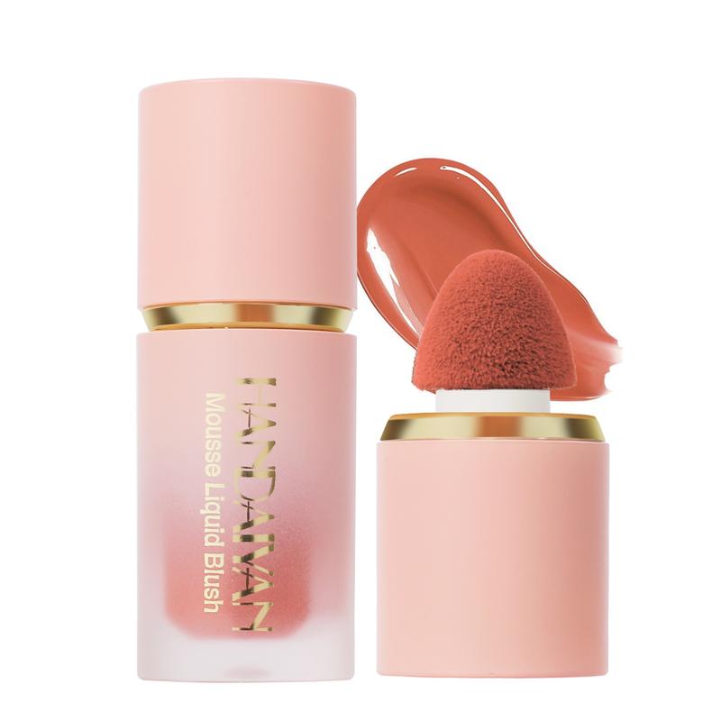 HANDAIYAN Liquid Blush Stick - Long-Lasting Matte Blush for Women and Girls - Easy to Apply, Natural Finish for Daily Makeup and Contouring Cosmetic