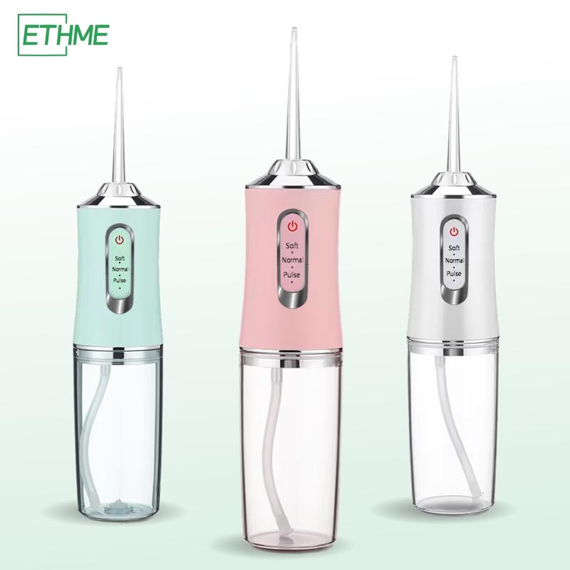 ETHME 2-in-1 Sonic Rechargeable Toothbrush  Teeth Cleaner& Water Flosser Multifunctional Plaque Remover Perfect Oral Care Gift for Adults