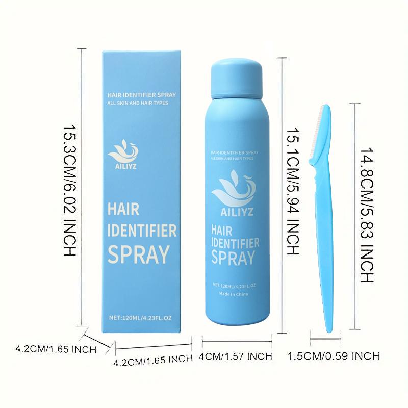 AILIYZ Hair Identifier Spray and Dermaplaner Set