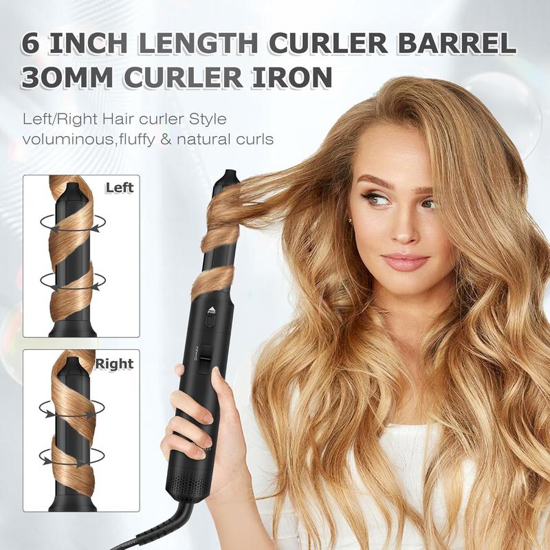 5 in 1 Multi Hair Dryer Styler  High-Speed Negative Ionic Brush for Curling, Volumizing, Straightening, Waves - Professional Salon Tool-Curlers & Straighteners multi hair