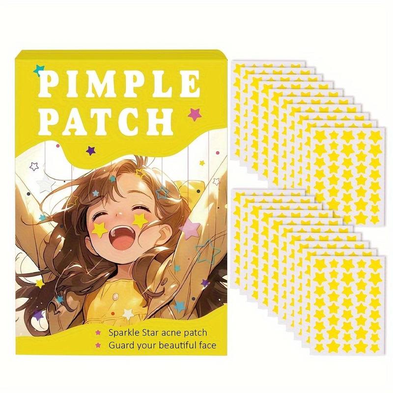 Star Shaped Pimple Patch, 200pcs 400pcs 800pcs Hydrocolloid Acne Cover Patch, Skin Care Product for All Skin Types