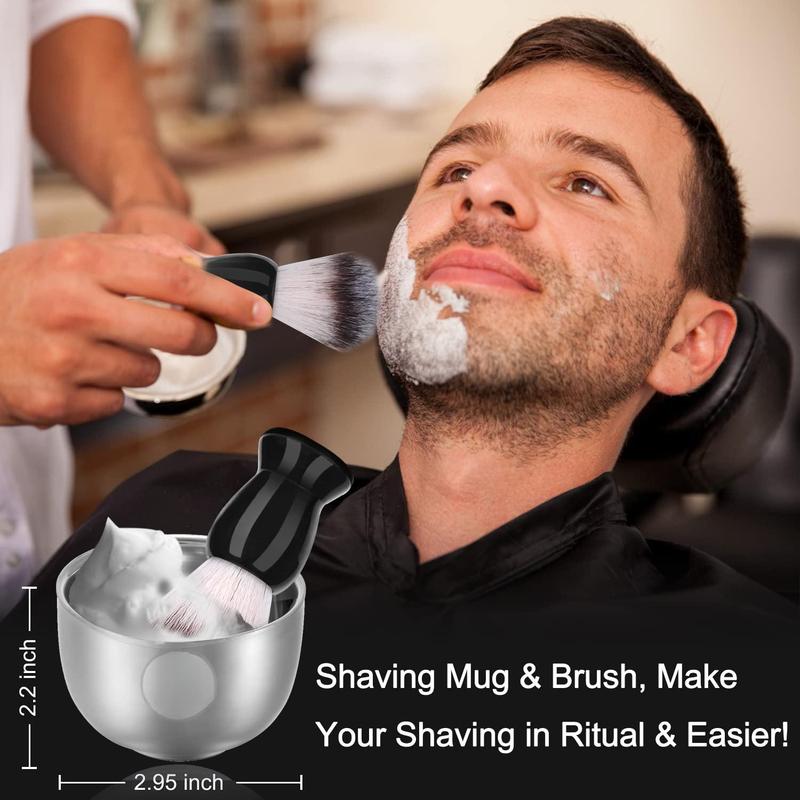 Indulge in the Luxury of the Gorgeous Premium Straight Razor Shaving Kit! This Stunning Kit is Packed with All the Essentials for a Classic Shaving Experience. It Boasts 2 Packs of Rich Shaving Soap, a Sleek Straight Edge Razor, Luxurious Shaving Cream