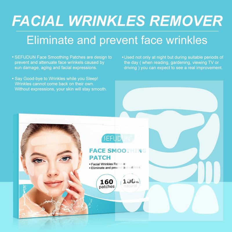 Facial Skin Care Patches, 160pcs box Invisible Face Patches, Skin Lifting Firming Patches, Professional Skincare Tools for Women