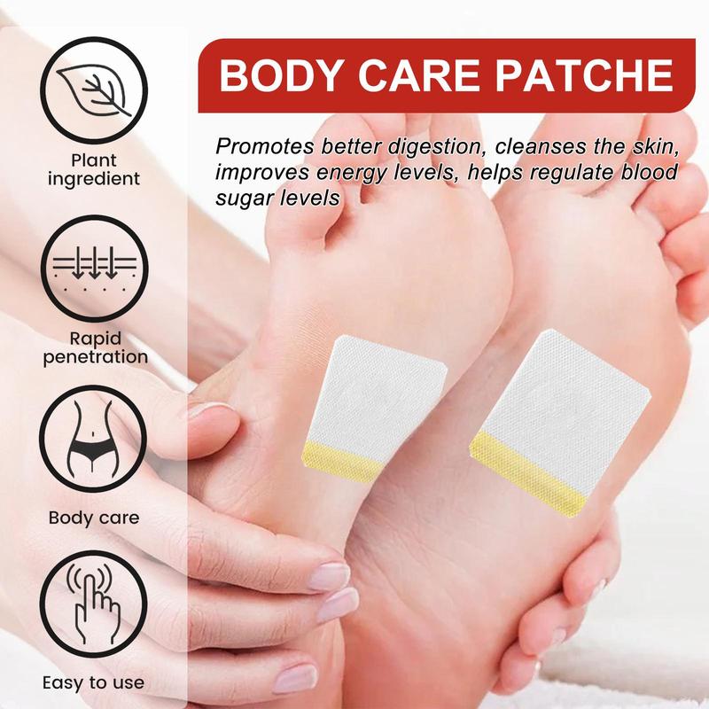 Body Care Patch, 14pcs box Body Care Relaxation Patches, Deep Cleansing Foot Patch, Stress Relief Fatigue Sleep Improving Natural Herbal Self-adhesive Stickers