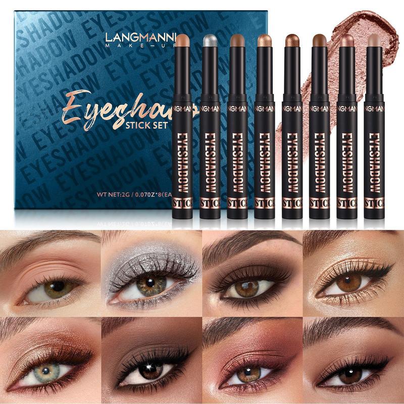 Eye shadow Stick Set Waterproof and Lasting Stain eye shadow Discoloration Eyeshadow Makeup Cosmetic eyeshadow cosmetic eyeshadow stick