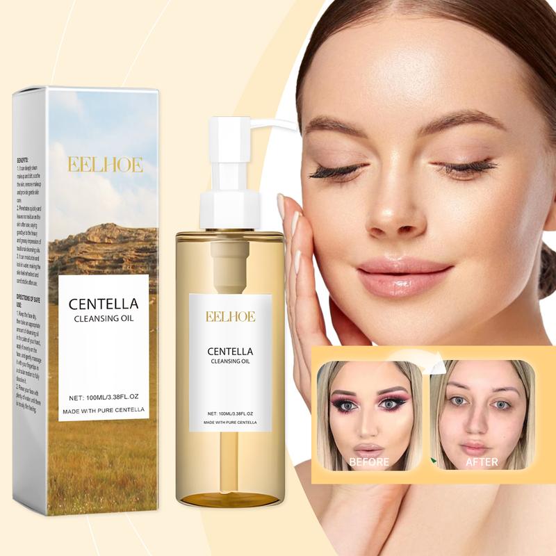 Centella Asiatica Light Cleansing Oil Refreshing and gentle cleansing of face and lips, eye and lip makeup remover