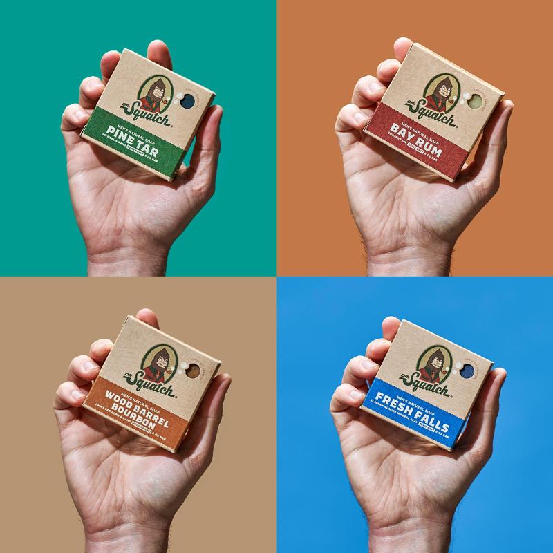 Dr. Squatch - TikTok Best Sellers Bar Soap 4-Pack