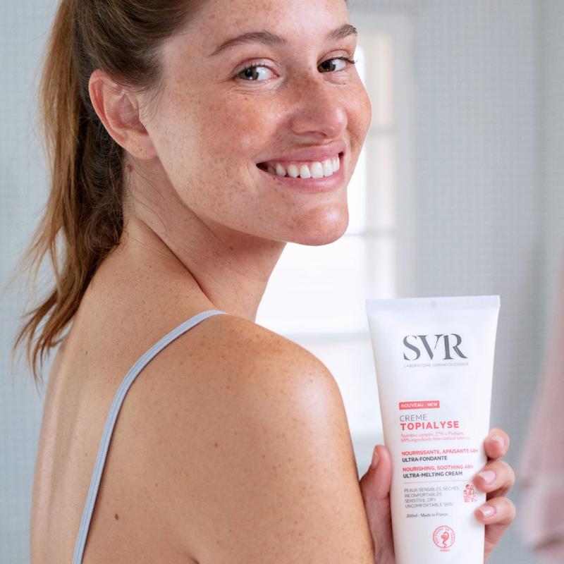 SVR TOPIALYSE Cream - Nourishing Moisturizer for Sensitive Skin - Comfort