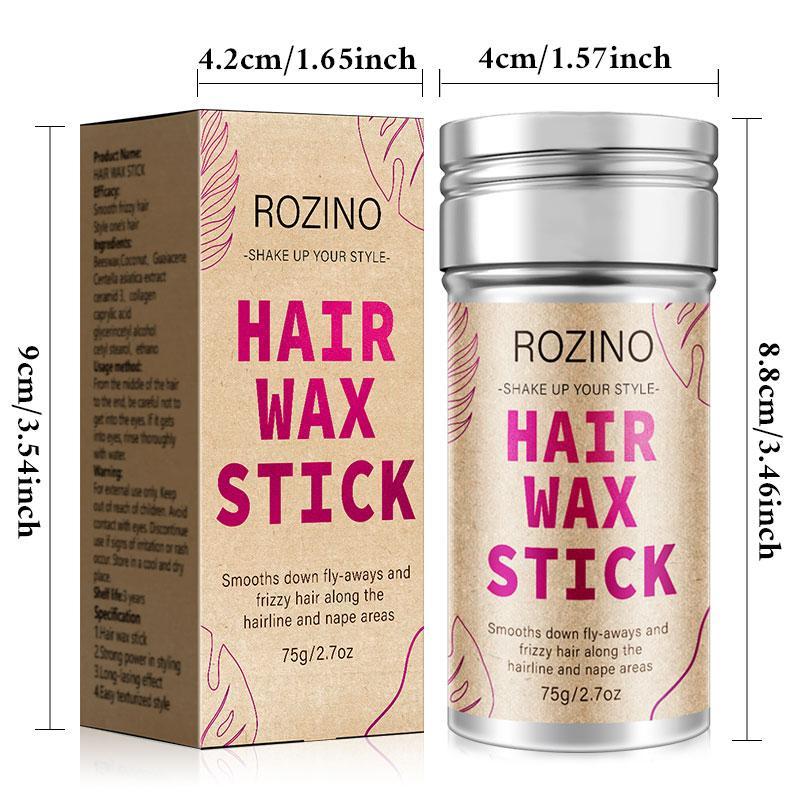 Moisturizing Wax Hair Stick, Gentle Moisturizing and Shaping Hair Stick, Hair Care & Styling Product for Women & Men