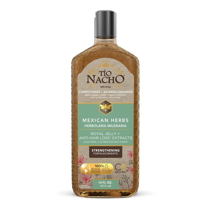 Tio Nacho Mexican Herb Hair Strengthening Conditioner with Royal Jelly, 14 Ounces, YELLOW (GEN1697)