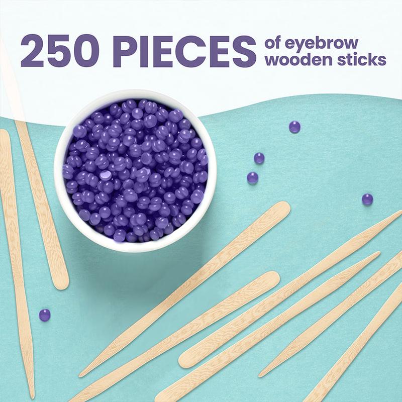 Premium Wooden Sticks for At-Home Waxing | Craft Sticks Wooden I Eyebrow Waxing Sticks