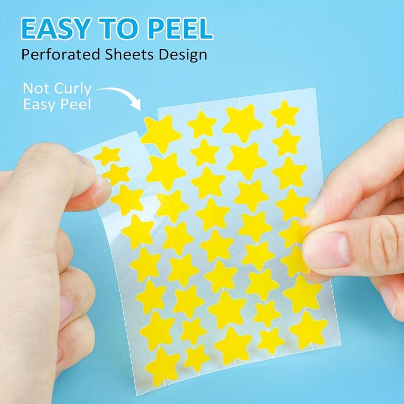 Star Shaped Pimple Patch, 200pcs 400pcs 800pcs Hydrocolloid Acne Cover Patch, Skin Care Product for All Skin Types