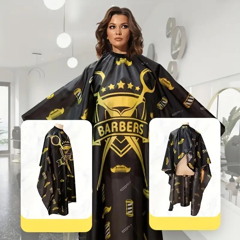 Waterproof Barber Cape, Anti-Static Hair Cutting Apron, Hair Styling Cape for Salon Barbershop & Hairdresser